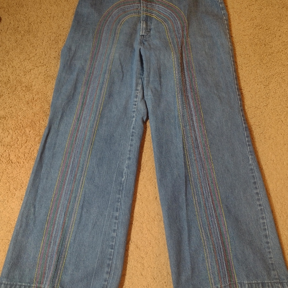Vintage 70s Rainbow jeans - RARE